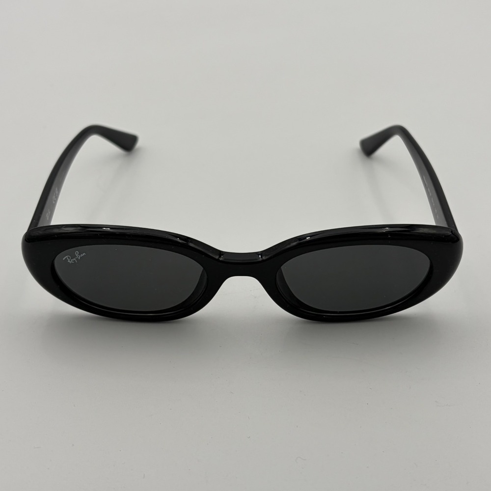 Ray Ban Bio Based Sunglasses Black Low Bridge Fit Injected